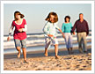 Parents with Kids on the Beach