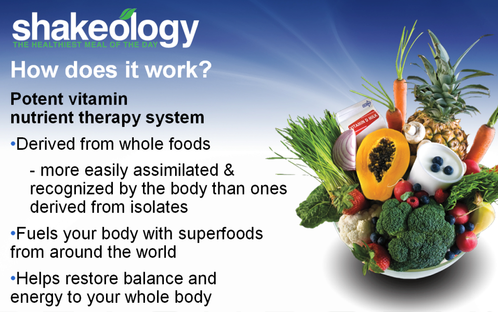 How does Shakeology work?
