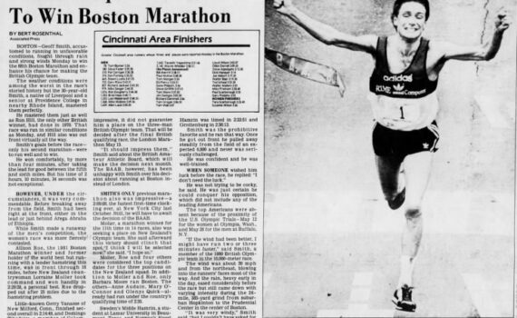 My First Boston Marathon