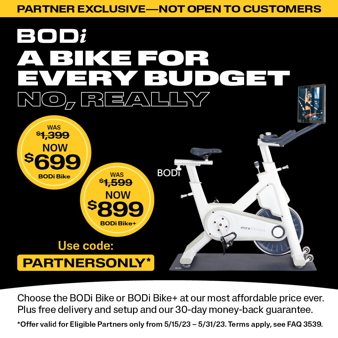 The BODi Bike BODi Partner Sale