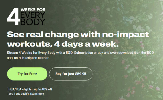 4 Weeks for Every Body