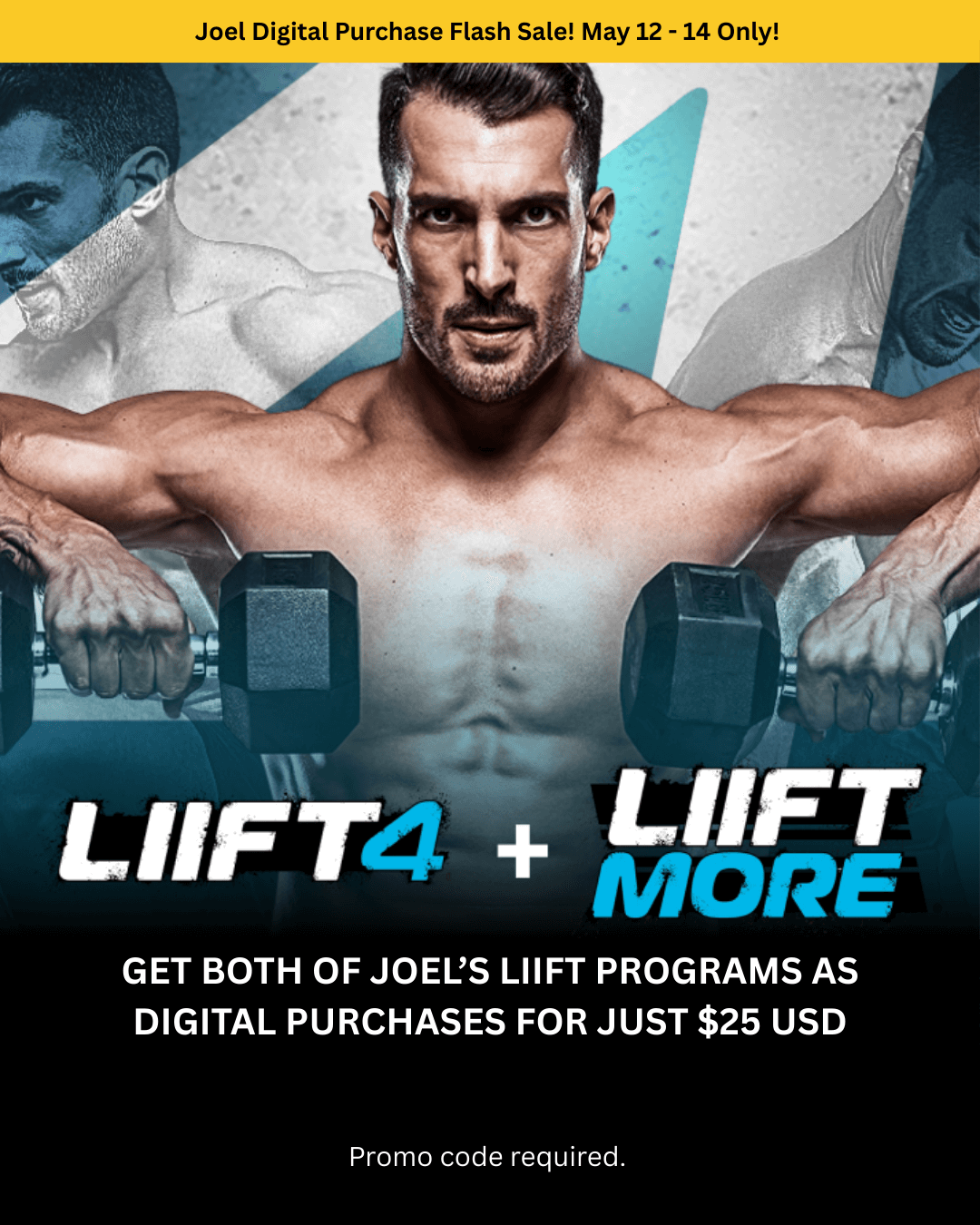 LIIFT4 and LIIFT MORE Flash Sale