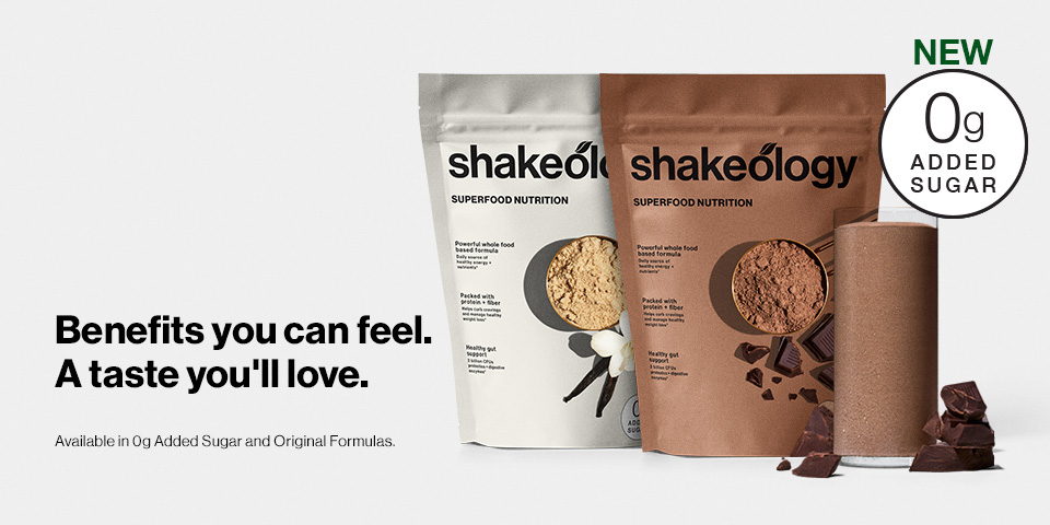 Shakeology 0g Added Sugar