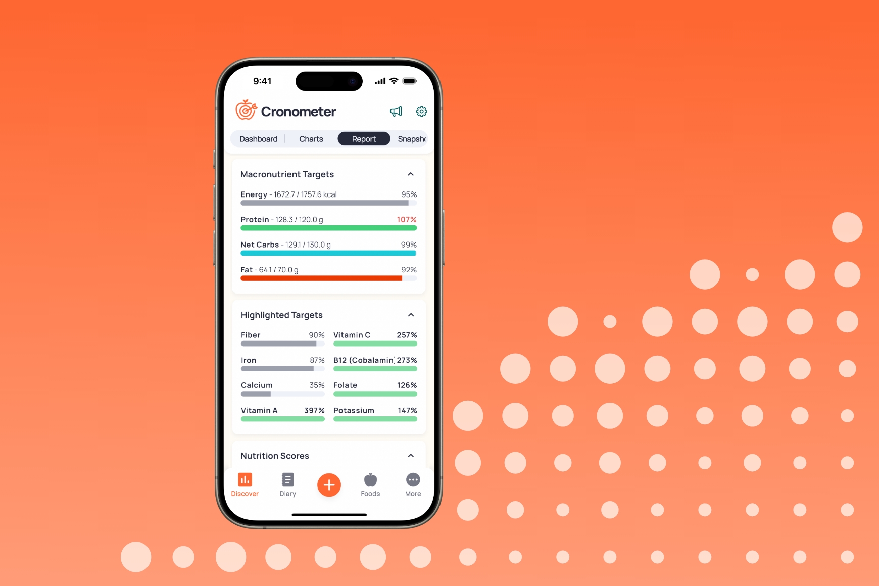 Cronometer Nutrition Tracking App