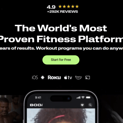 BODi "Best Tested" Workout App