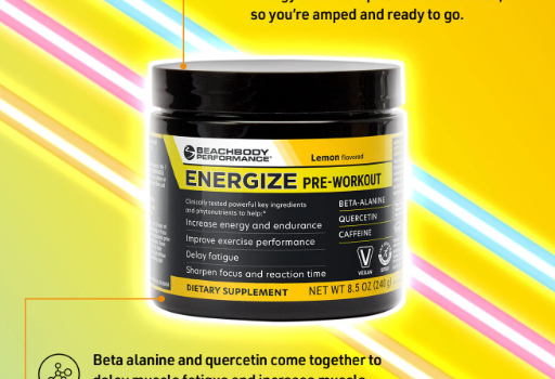 Energize Pre-Workout with Quercitin and Beta Alanine