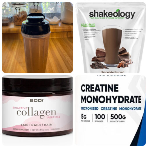 My Diet and Training Supplements