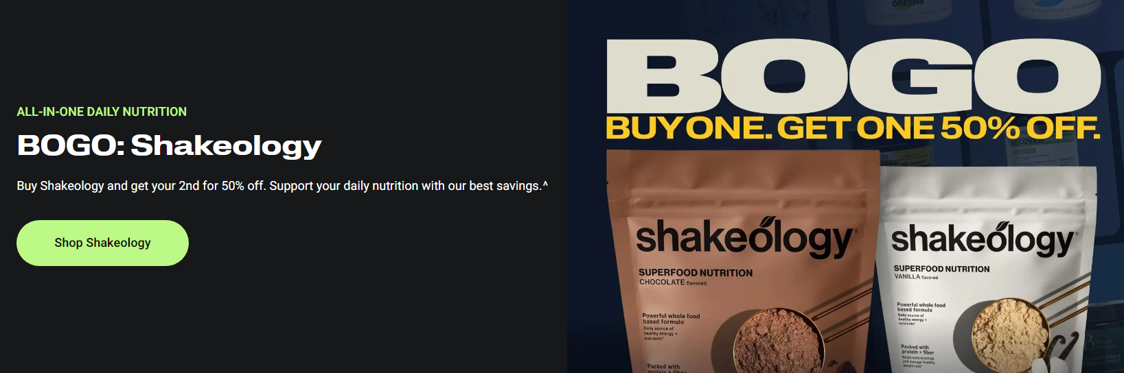 BODi New Year's Shakeology Sale