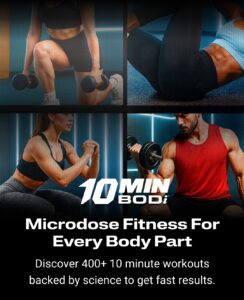 10 Minute BODi Access to 400+ Workouts for Just $10.00 a Month
