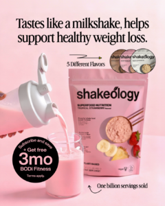 Shakeology Supports Healthy Weight Loss
