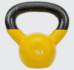 Sunny Health and Fitness Vinyl Coated Kettlebell
