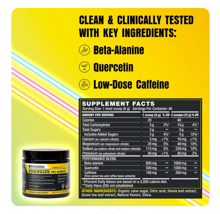 Quercetin and Beta-Alanine for Endurance