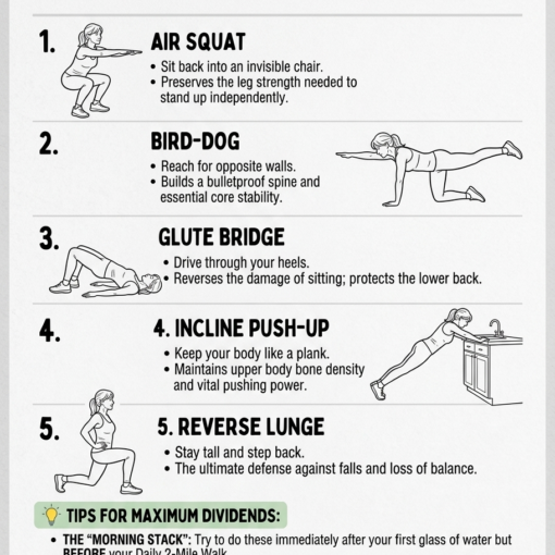 Functional 5 Daily Mobility Cheat Sheet