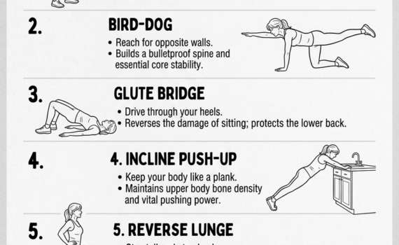 Functional 5 Daily Mobility Cheat Sheet