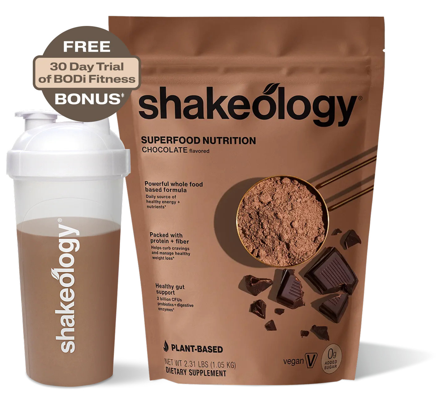Shakeology with 30-Day BODi Free Trial