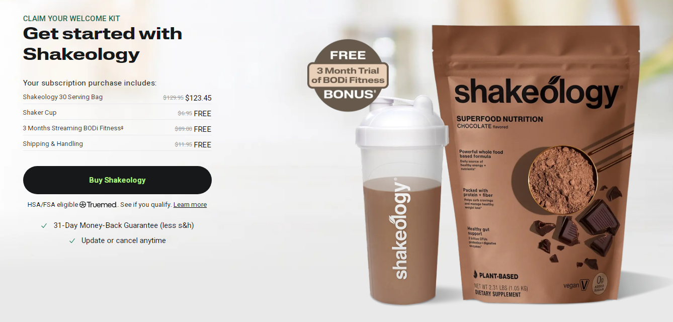 Shakeology High Quality Protein