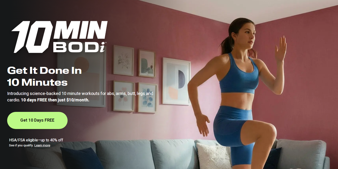 10 Minute BODi Microdose Fitness