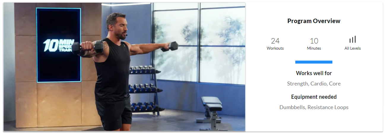 10 Minute BODi 10 Minute Speed Train