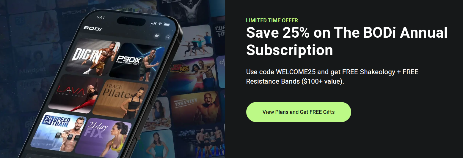 The BODi Annual Subscription