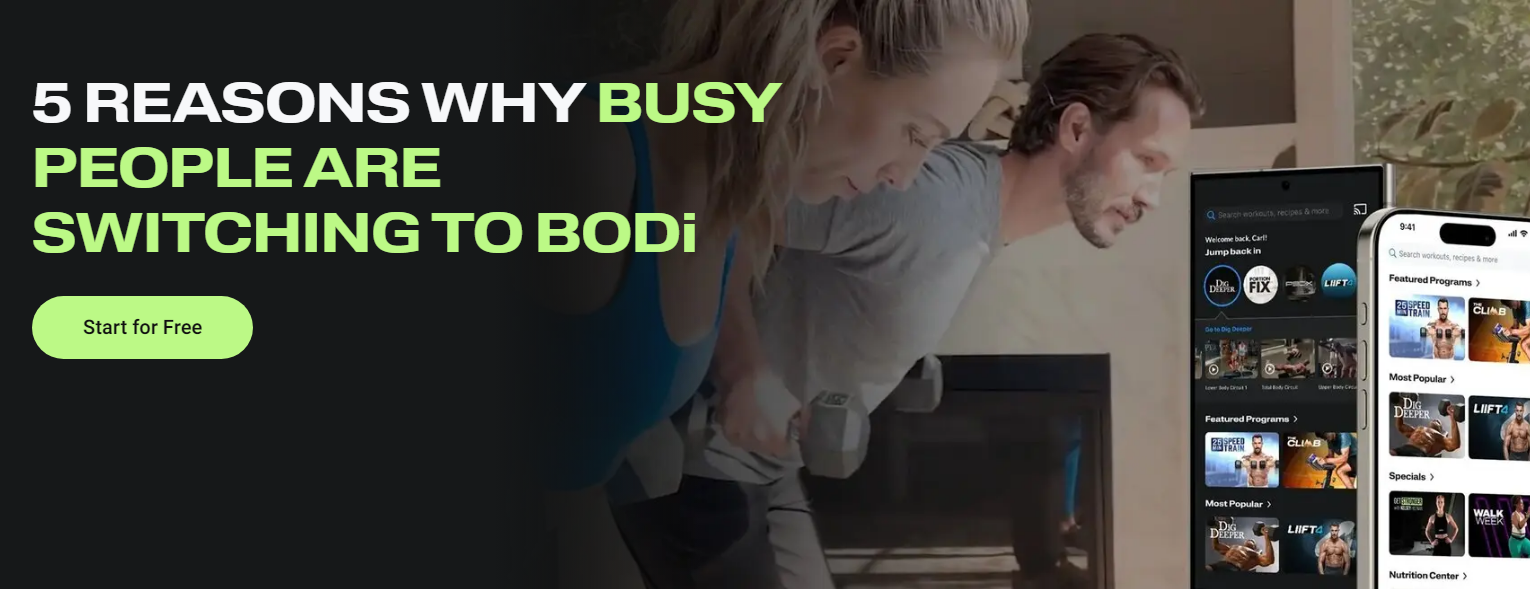 Busy People Are Switching to BODi