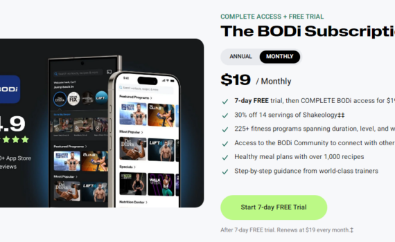 The BODi Monthly Subscription