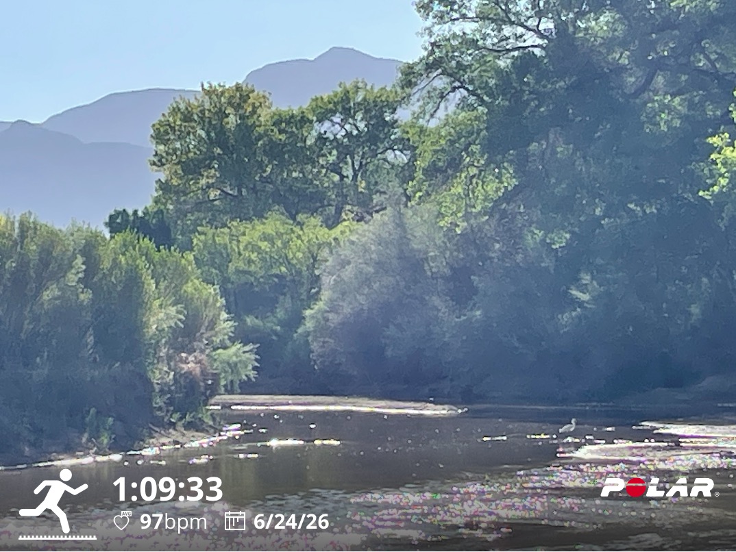 Rio Grande River at the Edge of Sandia Pueblo Land