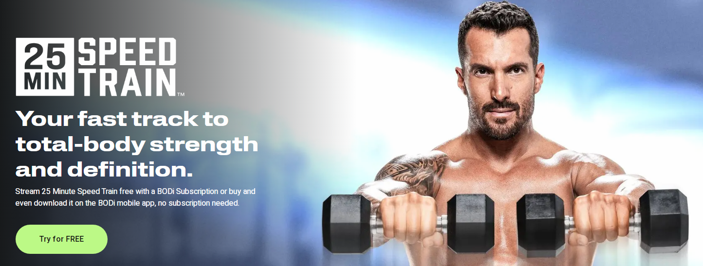 25 Minute Speed Train With Joel Freeman