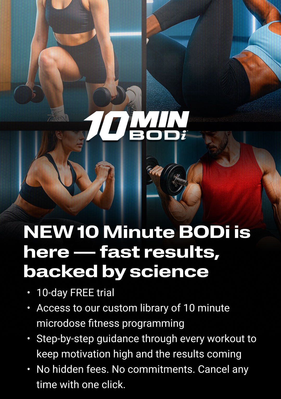 10 Minute BODi - Microdose Fitness for Every Body Part