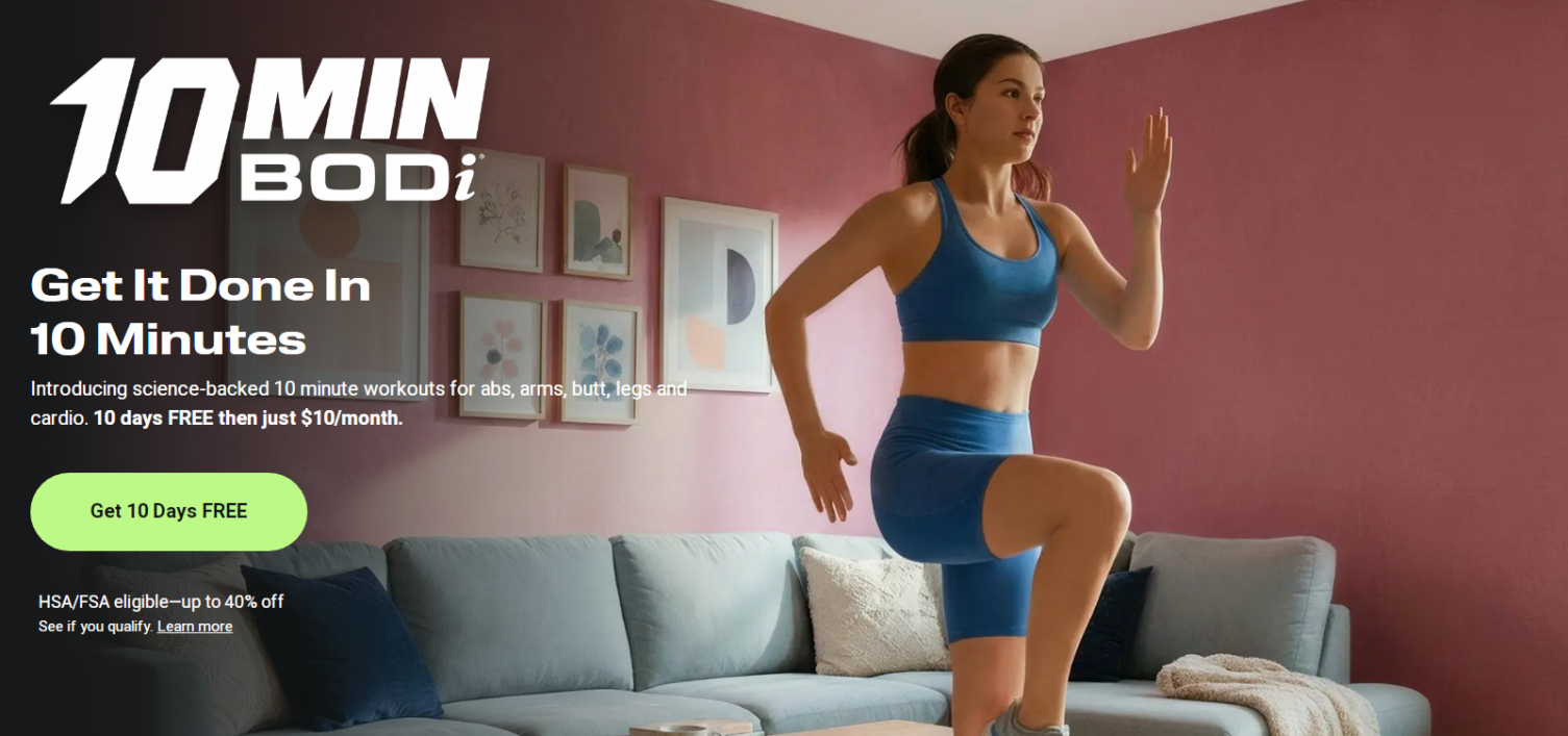 10 Minute BODi Subscription