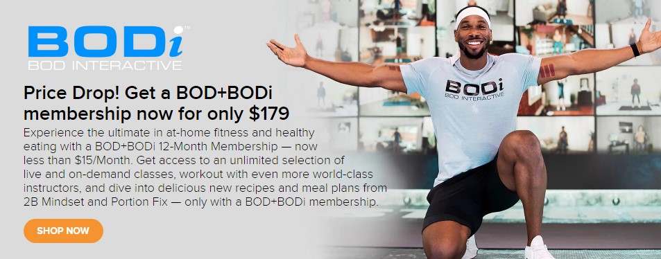 Annual BOD + BODi Membership - Now Just $179.00