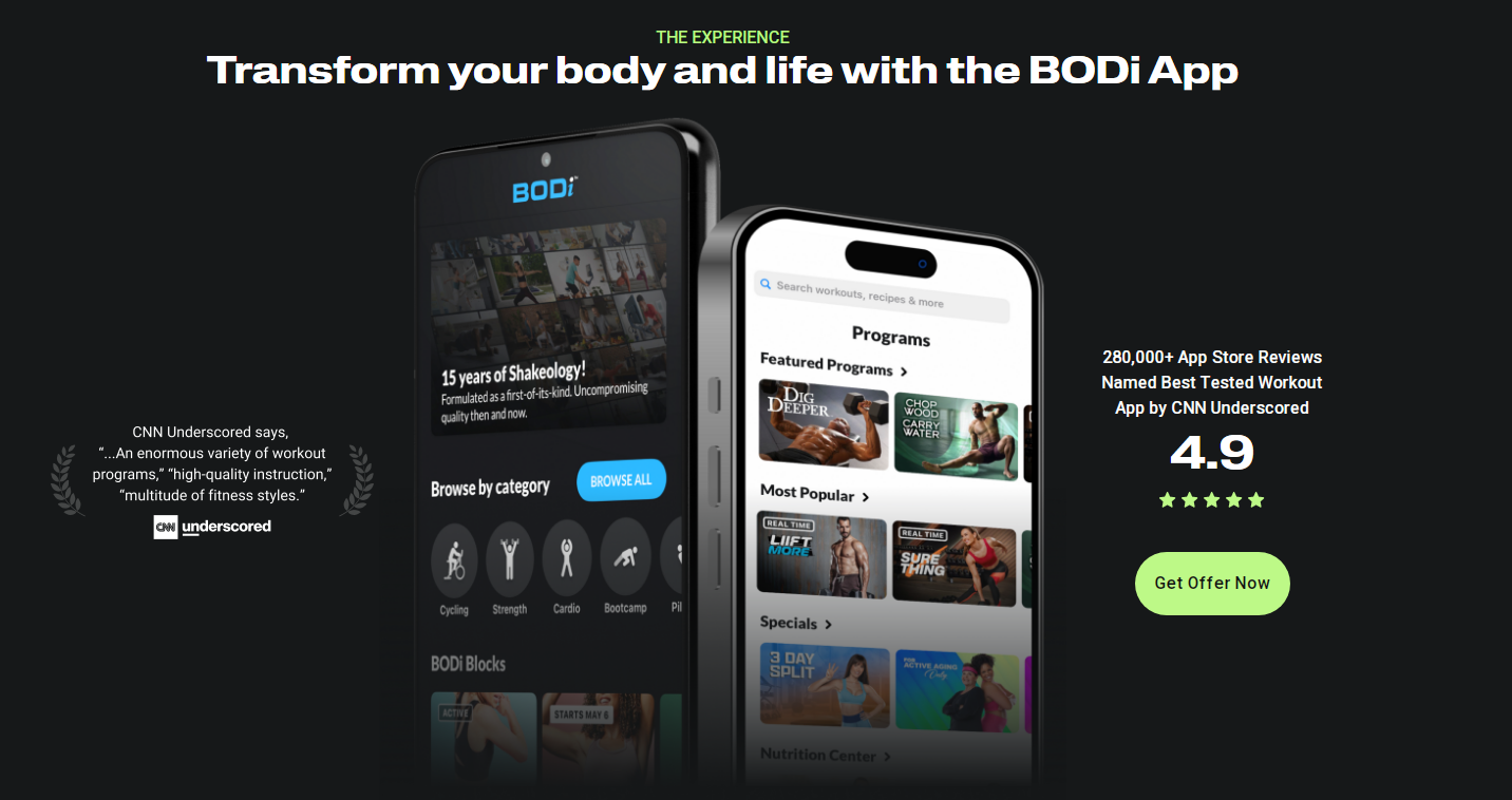 Transform Your Life With BODi