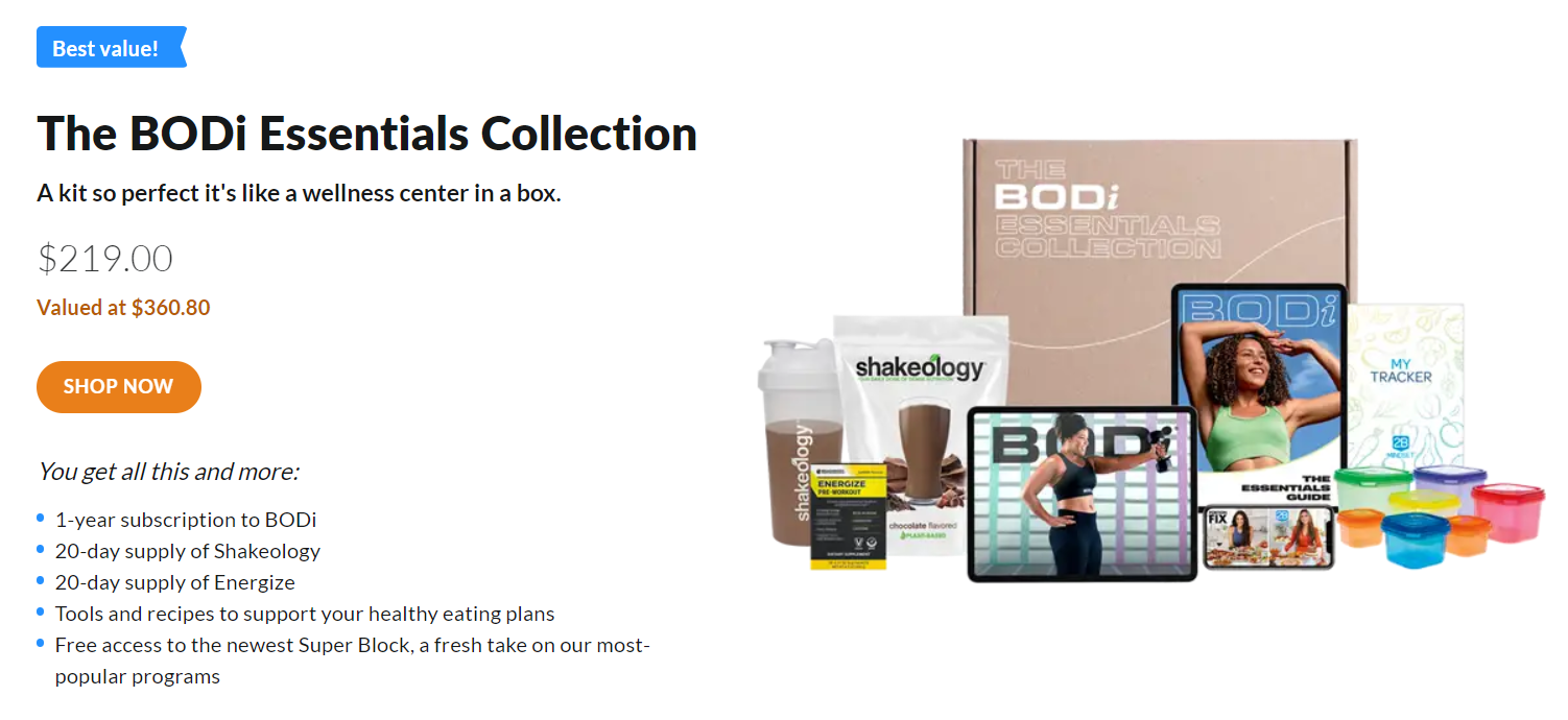 BODi Essentials Collection