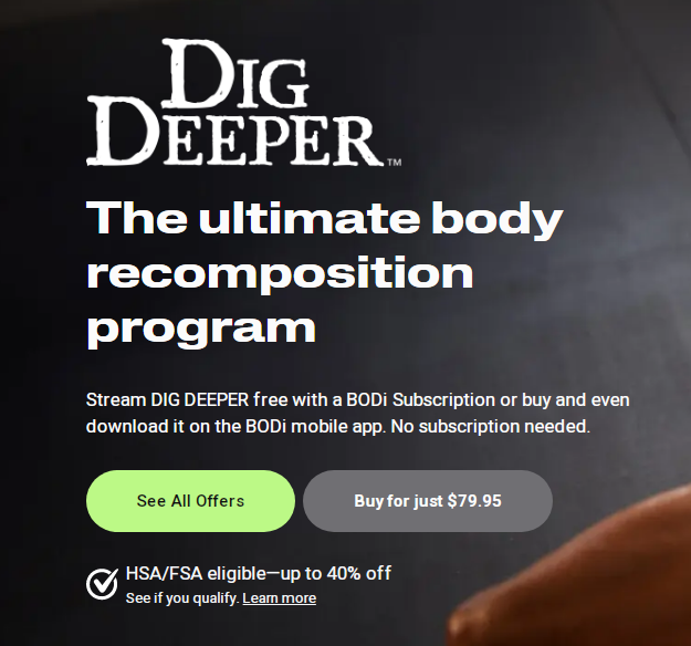 Dig Deeper - Own It for Just $79.95