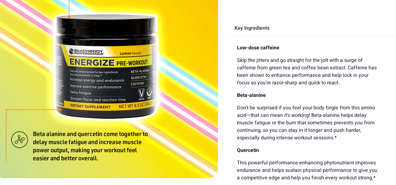 Energize Pre-Workout