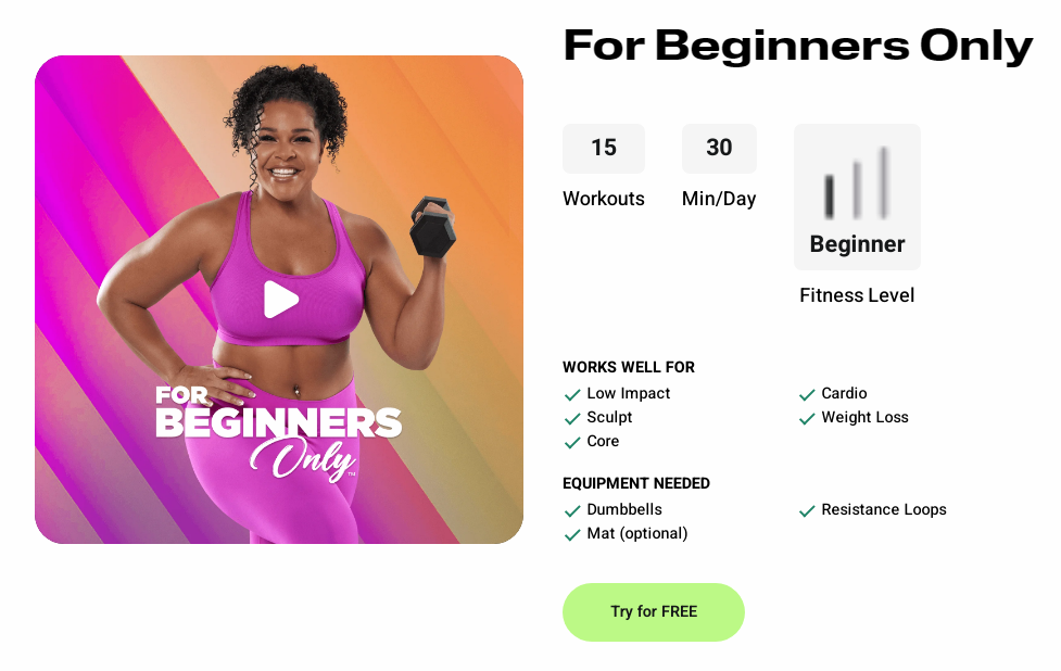 For Beginners Only with Lacee Green