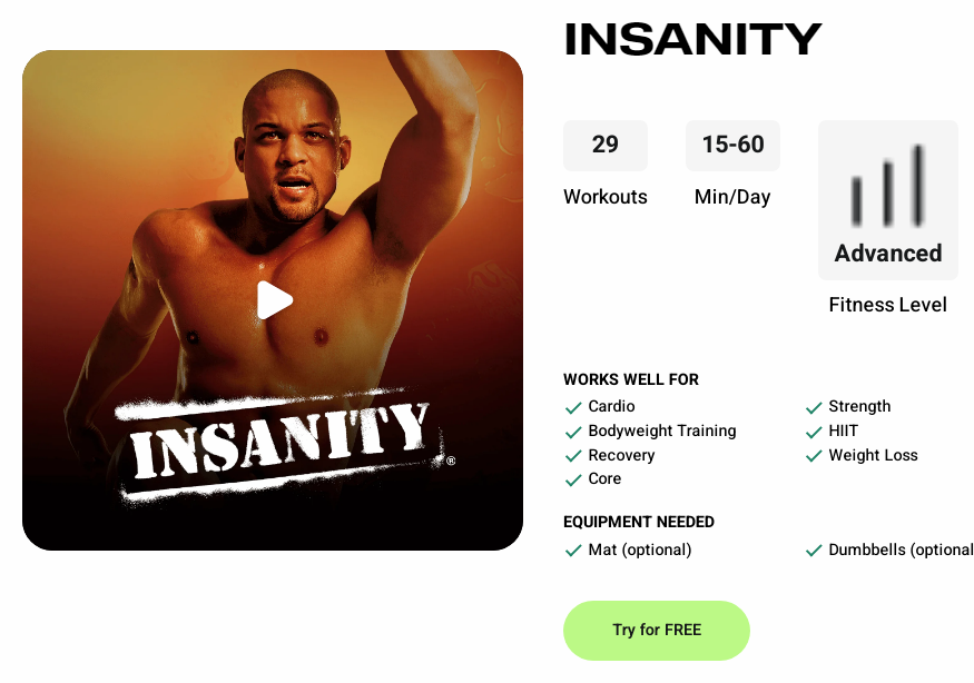 INSANITY