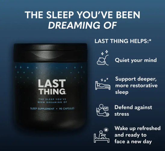 Last Thing Sleep Aid