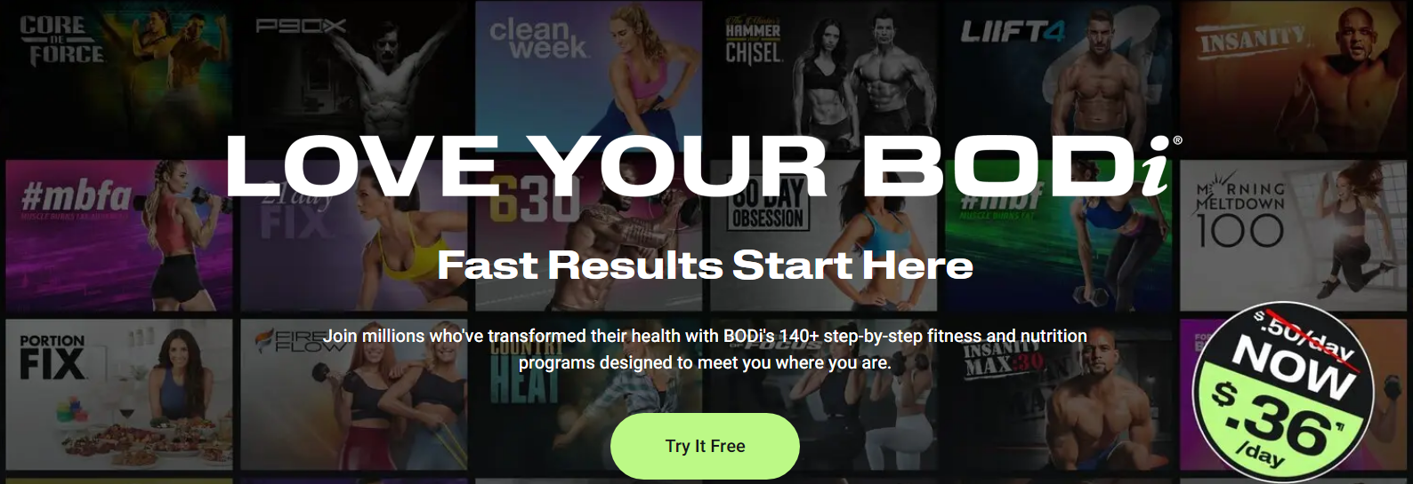 BODi Programs Get Fast Results