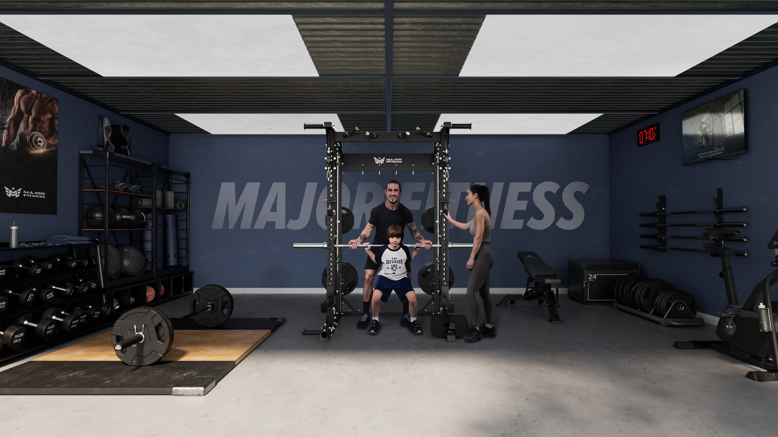 Major Fitness - Home Gym Power Rack