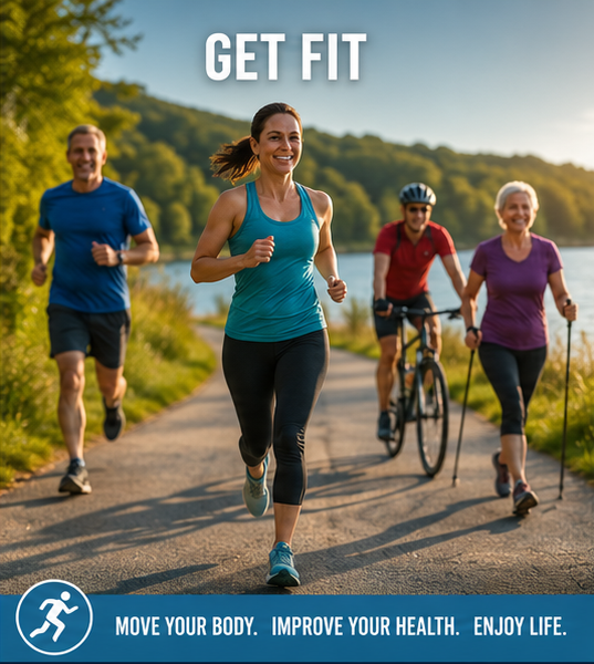 Get Fit By Moving Your Body