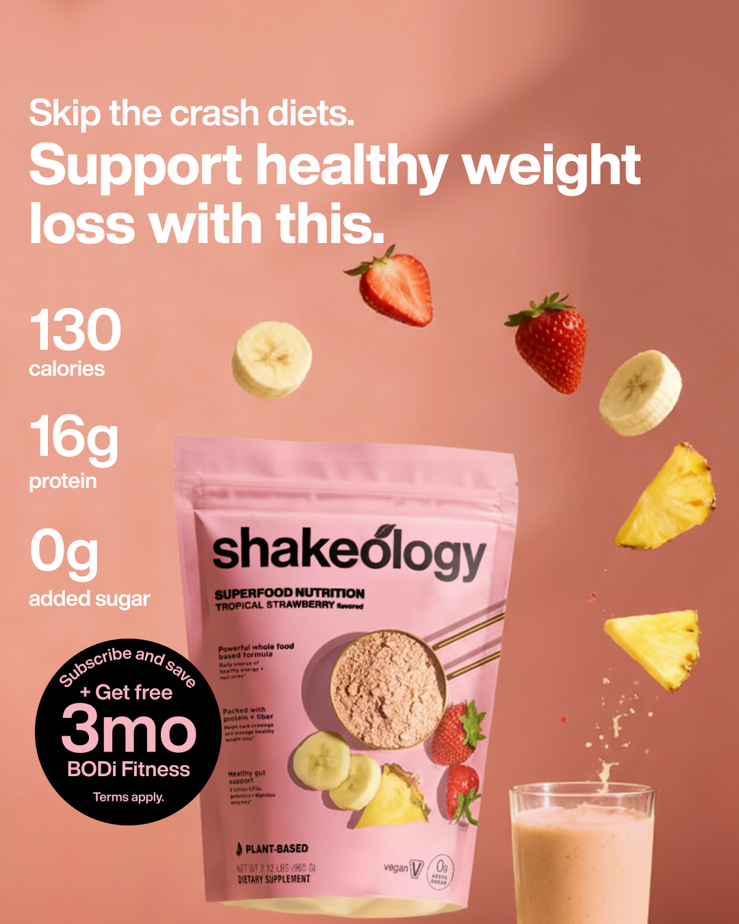 Support Healthy Weight Loss with Shakeology