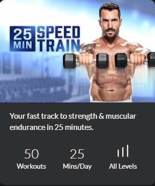 25 Minute Speed Train with Joel Freeman