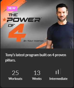 The Power of 4 with Tony Horton